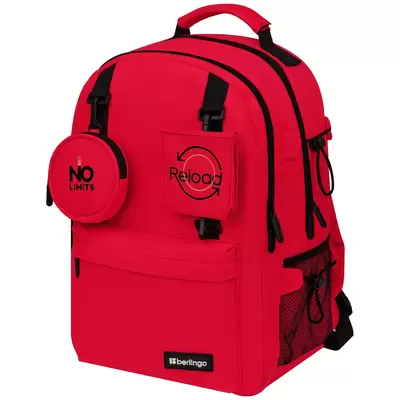 Рюкзак BERLINGO URBAN Neon light 41х29х13см, 2 отделения, 7 карманов, уплотненная спинка