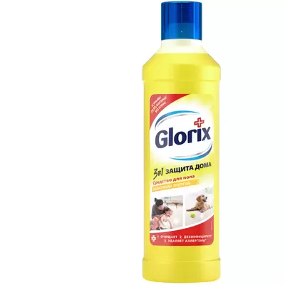 Жидкость д/пола пола GLORIX Лимонная энергия 1л