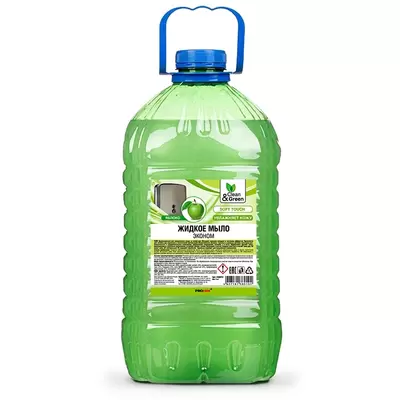 Мыло жидкое CLEAN GREEN Soapy 5л ПЭТ, ассорти