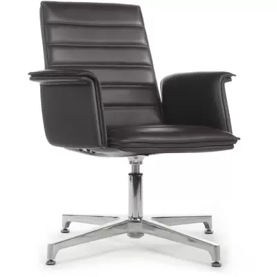 Кресло руководителя RV Design Rubens-ST C1819-2 натуральная кожа, темно-коричневое