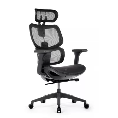 Кресло руководителя RV Design Argo W-228 сетка, черное