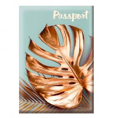 Обложка для паспорта KLERK.Night Tropic, ПВХ