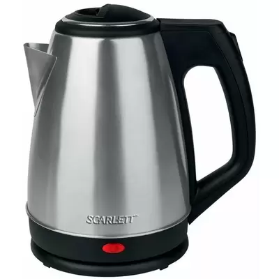 Чайник электрический Scarlett SC-EK21S25 1.5л. 1350Вт серебристый (корпус: нержавеющая сталь)