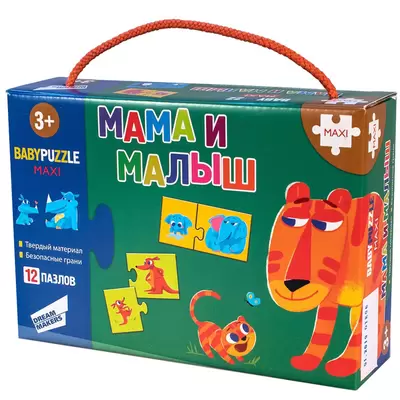 Игра настольная Dream Makers "Мама и малыш", картонная коробка