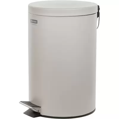 Ведро-контейнер для мусора (урна) OfficeClean Professional, 12 литров, серое, матовое