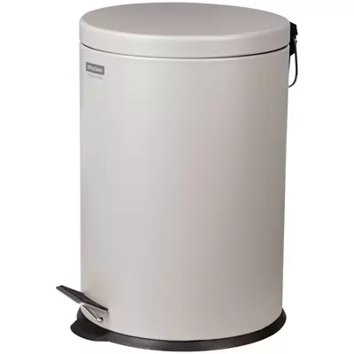 Ведро-контейнер для мусора (урна) OfficeClean Professional, 20 литров, серое, матовое