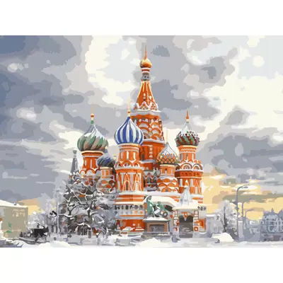 Картины по номерам 30x30 см в Москве от производителя SilverToys