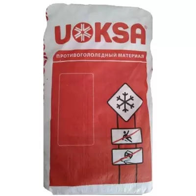 Реагент противогололедный UOKSA Пескосоль 30% 20 кг мешок