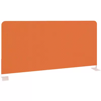 Экран тканевый боковой O.TEKR-80, 800x390x22, Оранжевый/Белый