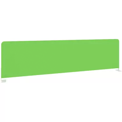 Экран тканевый боковой O.TEKR-147, 1475x390x22, Зелёный/Белый